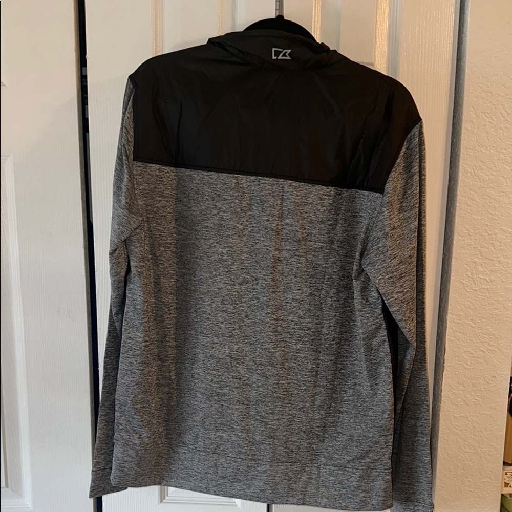Cutter & Buck SZ M Seminoles Black and Gray Jacket with Embroidered Logo - Picture 4 of 5
